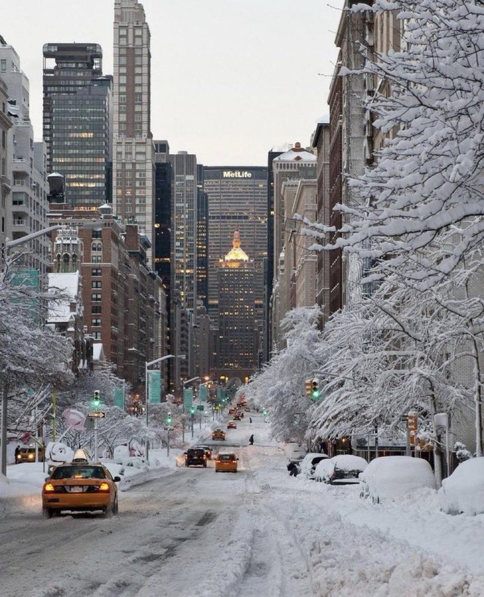 J’ai envie d’aller à New York en Hiver