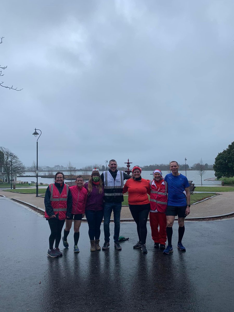 Pooleparkrun's tweet photo. Happy Christmas from Poole core team. We hope you enjoyed your run this morning and results should now be with you. 
Remember we are not here next week, so look forward to seeing you all again on 8th January.
Have a great day 🎄 https://t.co/1dwbelRTxA
