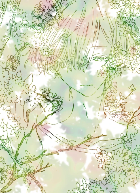 冬の木漏れ日はまぶしい

#イラスト
#冬の創作クラスタフォロー祭 
#絵描きさんと繋がりたい 
#みんなで楽しむTwitter展覧会
#絵柄が好みって人にフォローされたい 