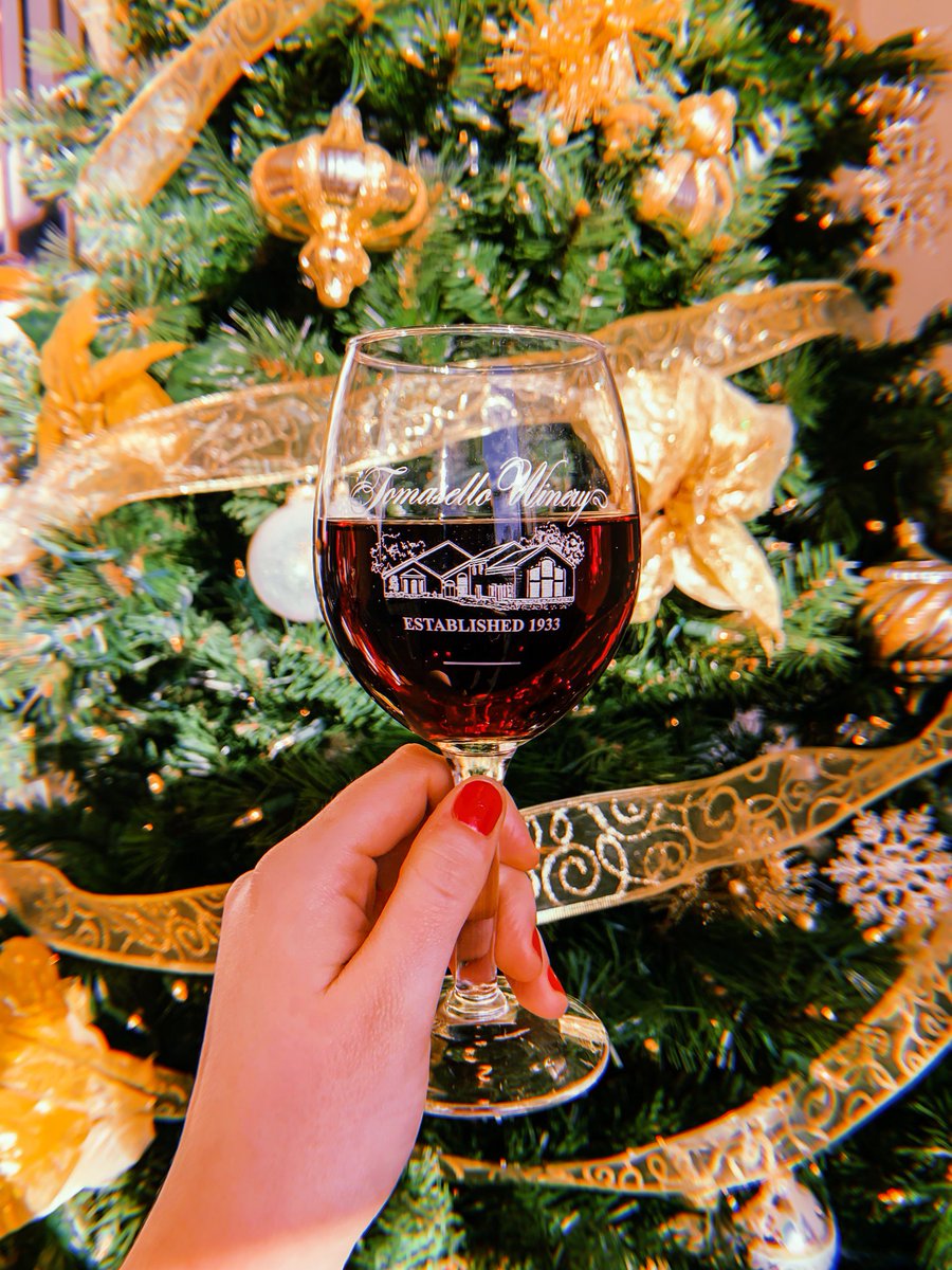 TomaselloWinery's tweet photo. We wish you a Merry Christmas and a happy holiday season β€οΈ May it be filled with friends, family, and Tomasello #TimeForTW https://t.co/vx6mgBpccJ