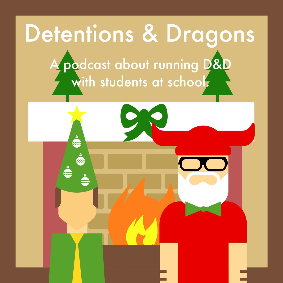 detentionspod's tweet photo. Very special holiday episode 152

To celebrate the holiday season, Matt gives Josh the present he wants most in life: a chance to talk about fun stories from his D&amp;D games. #DnD #dndschool 

https://t.co/5UuurS2pli https://t.co/7lznKeyu6n