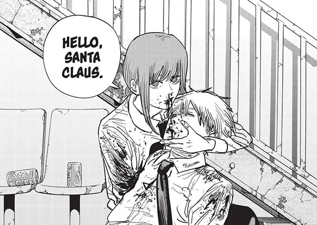 Merry Christmas from Chainsaw Man! bit.ly/3r3uEu3