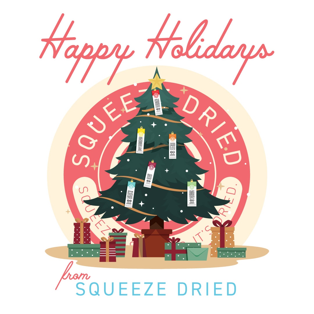 squeezedried's tweet photo. Happy Holidays from the Squeeze Dried Family!🎄❄️ https://t.co/ulb4733TPG