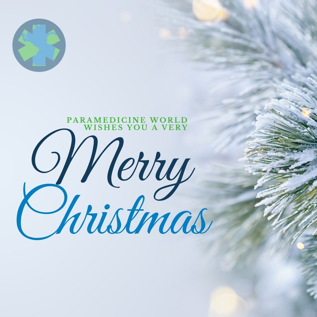 Paramedicine World Wishes You a Very Merry Christmas and Happy Holidays 🎁 🎄 ☃️ ❄️ 🤶

#paramedicineworld #paramedics #EMT #EMS #merrychristmas #holidayseason #paramedicinechristmas