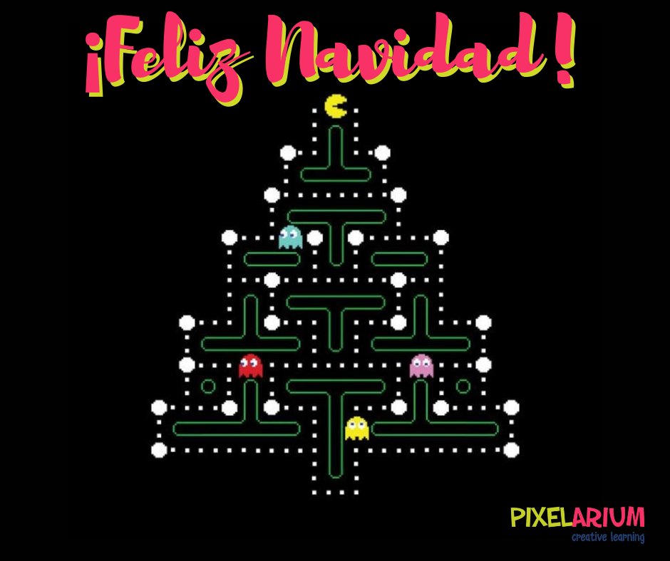 PixelariumHub's tweet photo. ¡¡Les deseamos una muy Feliz Navidad!!🎉🎄🎁🤗
#MerryChristmas https://t.co/syBOupWbHv