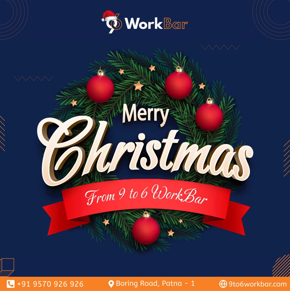 9to6workBar's tweet photo. No matter who you are, Christmas always brings you the joy and happiness to your life and your family. ⛄

🦌 MERRY CHRISTMAS FROM 9 TO 6 WORKBAR 🦌

#Christmas2021
#ChristmasEve #Christmastime #9to6workbar #Collaboration #InnovationForEveryone #makeitpossible #JOY #happiness https://t.co/5gj9HwyEnZ