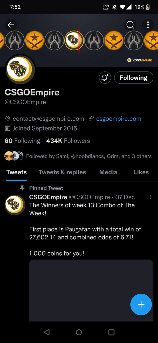 Arjunranjan2's tweet photo. @CSGOEmpire LFG https://t.co/vJwq0oTvQd