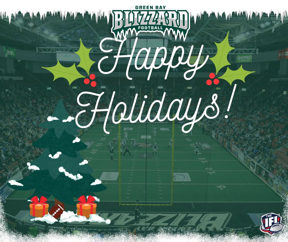 Happy Holidays Blizzard Nation! 🏈❄️🎄
#GoBlizz