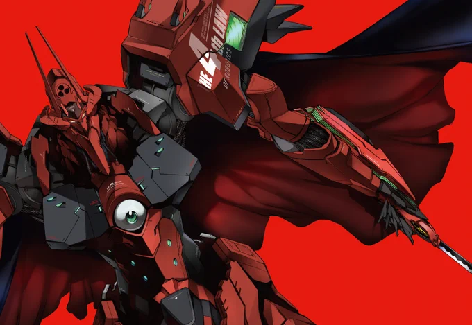 #クリスマスなので赤色のロボットを貼る 