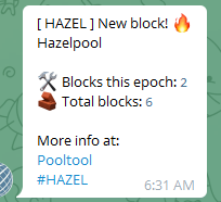 NilsCodes's tweet photo. Merry Christmas! What a nice present under the treeπ Going back to sleep now π€ All two blocks this epoch minted, first one with more than one. Appreciate you all, especially our HAZEL famπ»That's two more blocks with cat names!
#CardanoCommunity #Cardano #stakepool #hazelpool https://t.co/4IJvbZvHnz