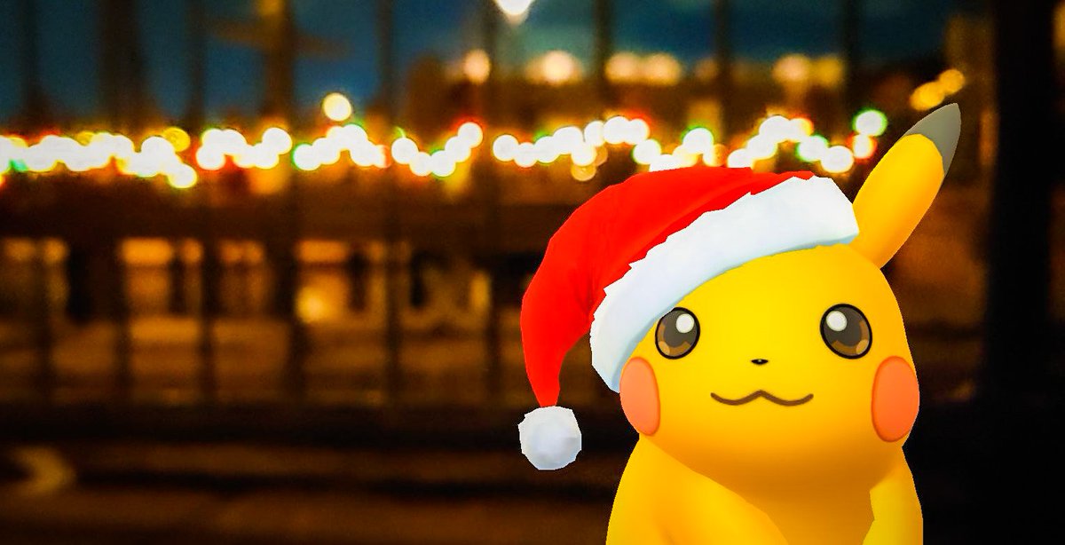 SHINO155166's tweet photo. Merry Christmas✨🎄✨
#ポケモンGO #GOsnapshot
#ARPhotoADay #クリスマスAR大会
#GiftWithGO #PokemonGOHoliday https://t.co/kjaZ4a1rLz
