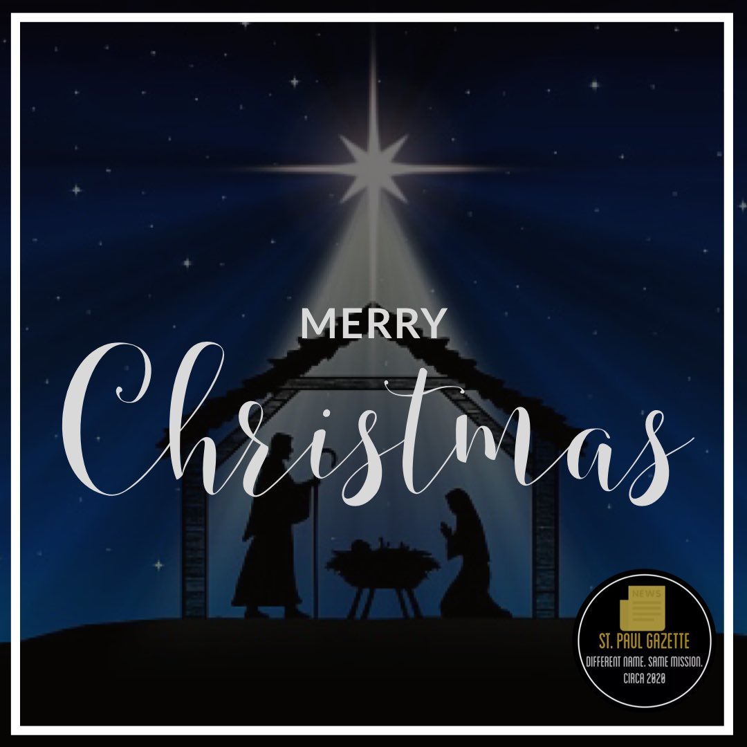 Merry Christmas, Knights! May it be a day of peace, blessings, and joy for your families. 

Additionally, we offer up a special prayer for all those who are quarantined this Christmas, as well as those spending Christmas without a loved one. ❤️ 

#SaintPaulGazette #MerryChristmas