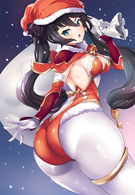 クリスマスモナ #原神 