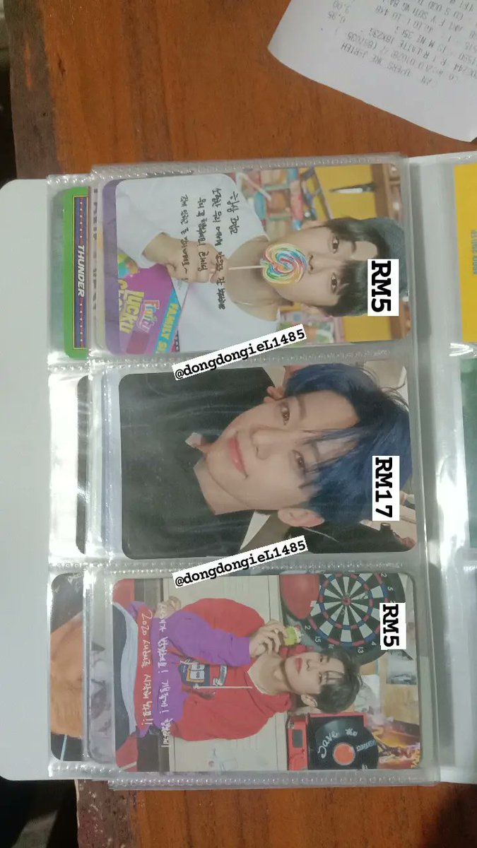 dongdongieL1485's tweet photo. [HELP RT] 🇲🇾
WTS AB6IX, MXM &amp; EXO PC

- price stated in the pic
- can nego if you want to buy in bulk
- all excluded postage
- further enquiry can dm 

#pasarAB6IX #pasarexomy @MYABNEW_TRADE @AB6IXTradeMY @kpoprttweet @kpopsellingmy_ https://t.co/0sI9Lr8aPF
