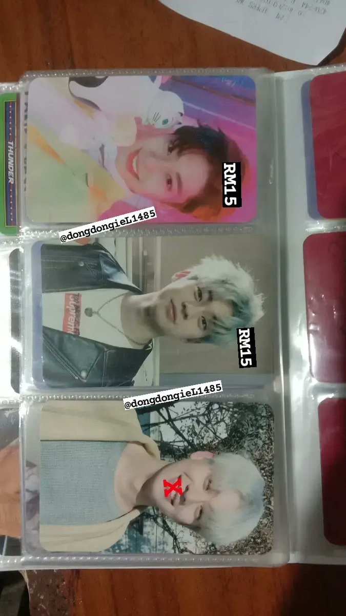 dongdongieL1485's tweet photo. [HELP RT] 🇲🇾
WTS AB6IX, MXM &amp; EXO PC

- price stated in the pic
- can nego if you want to buy in bulk
- all excluded postage
- further enquiry can dm 

#pasarAB6IX #pasarexomy @MYABNEW_TRADE @AB6IXTradeMY @kpoprttweet @kpopsellingmy_ https://t.co/0sI9Lr8aPF