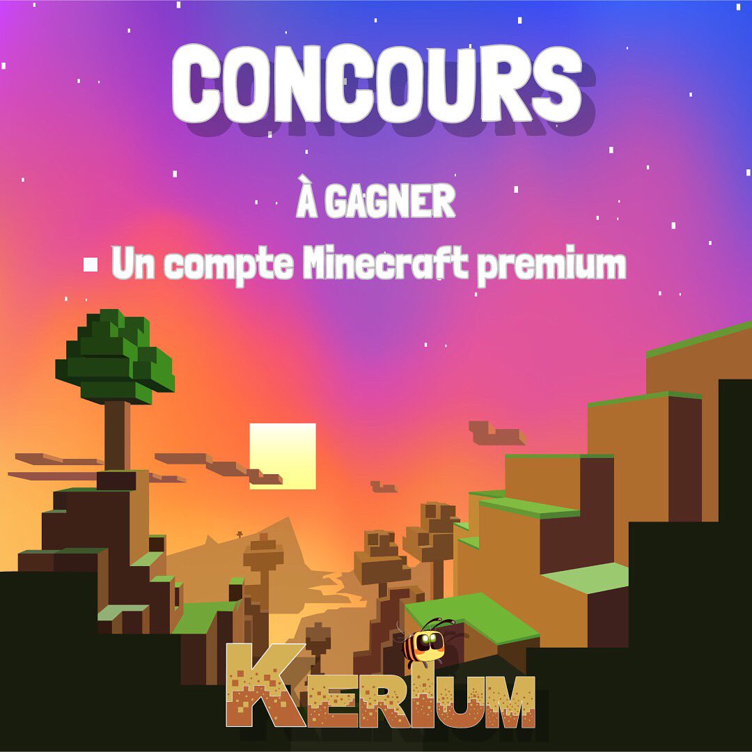 KeriumServer's tweet image. Nous avons aussi décidé d’offrir un cadeau !

Pour participer :
• Abonne-toi à @KeriumServer 
• Partage le post en retweet
• Mentionne deux ami.e.s en commentaire en disant « J’ai été sage »

Tirage au sort le samedi 1 janvier à 14h. #Noel  #Minecraft #Concours