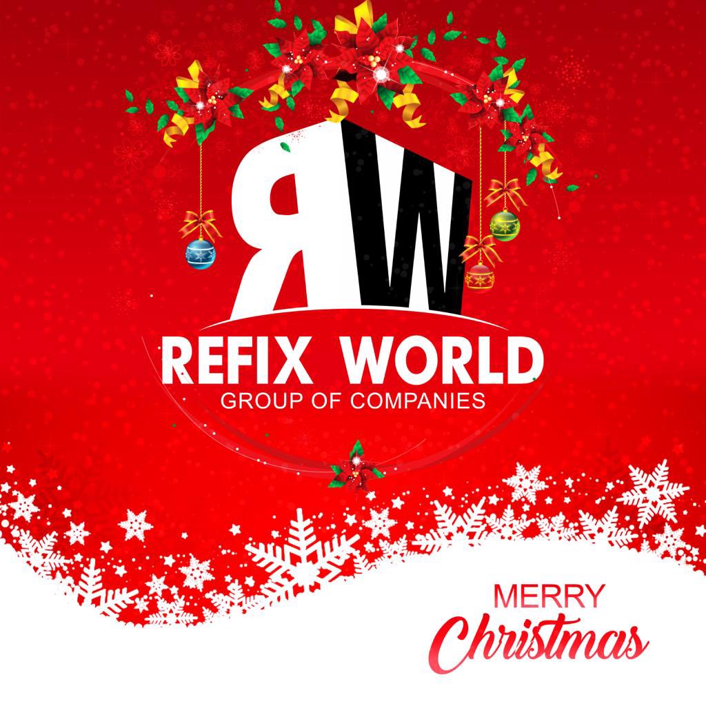 refixworld_ent's tweet photo. From everyone at Refix World Group, we’d like to say thank you for your continued loyalty and faith in us. Put your feet up and have a well-deserved rest this Christmas and let every day of the holiday season be filled with joy🎄🎅. https://t.co/DnOB4jSjXu