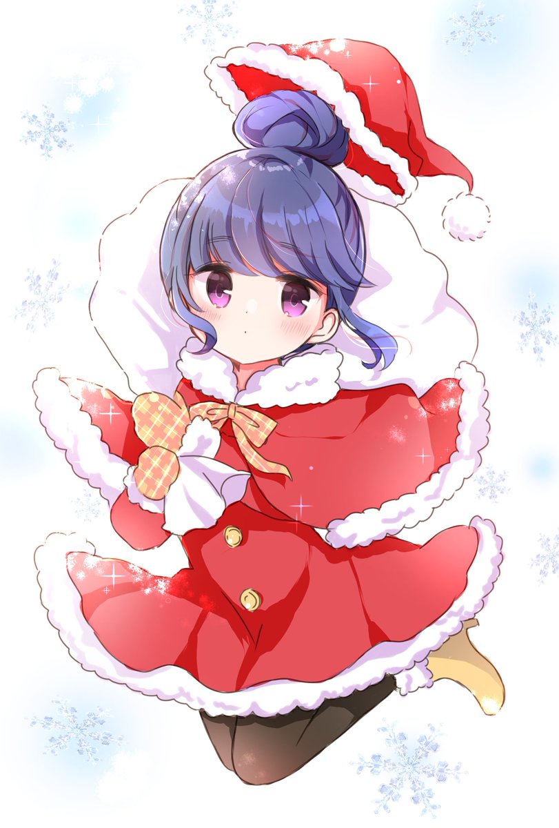 ゆるキャン「しまりんサンタ参上🧑‍🎄🎄
#ゆるキャンΔ 」|楠（4月はイベントでやす！）のイラスト