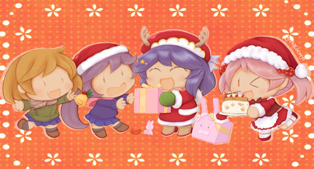 ご主人さま～!まだまだクリスマスですぞー!!
#艦これ 