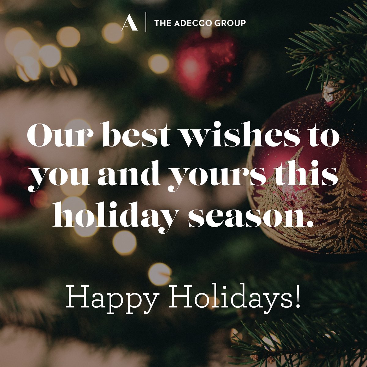 Wishing you all the wonderfully joyous greetings to you and yours this holiday season and the upcoming new year!