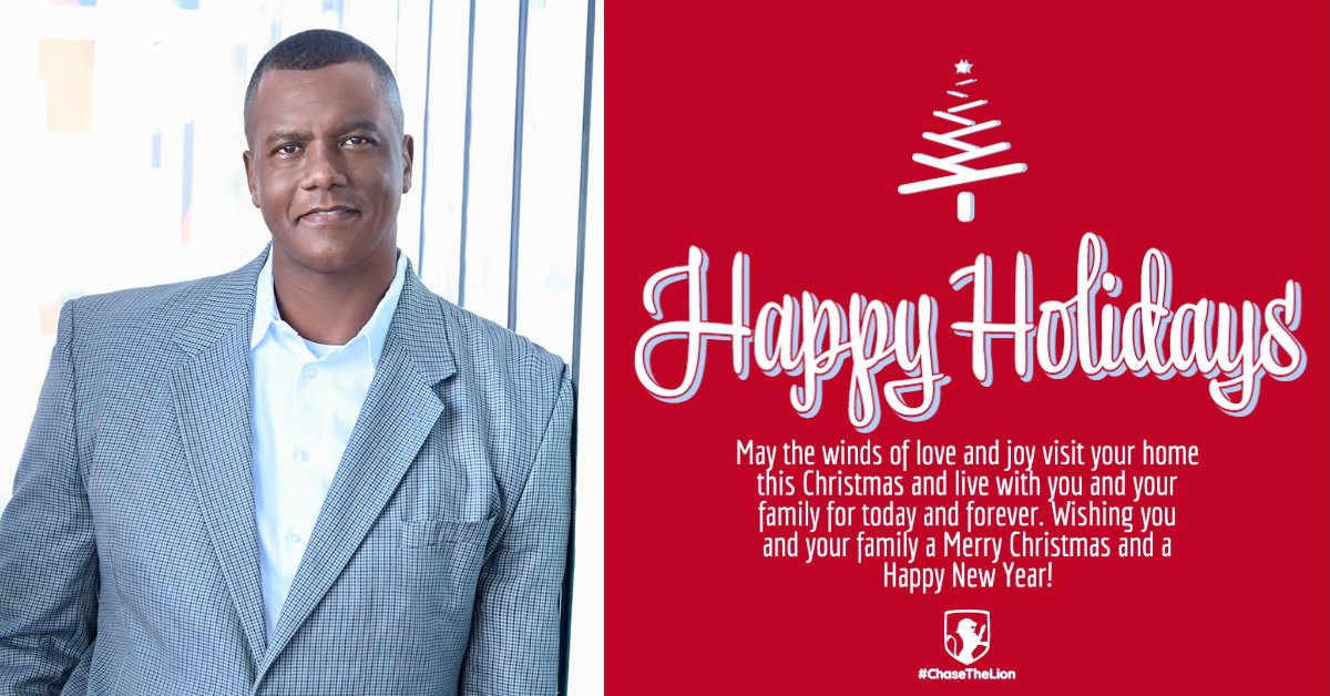 Happy Holidays! #ChaseTheLion