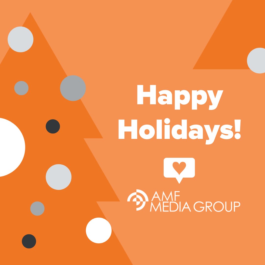 AMFMediaGroup's tweet image. From our AMF Media Group family to yours, have a happy and healthy holiday!