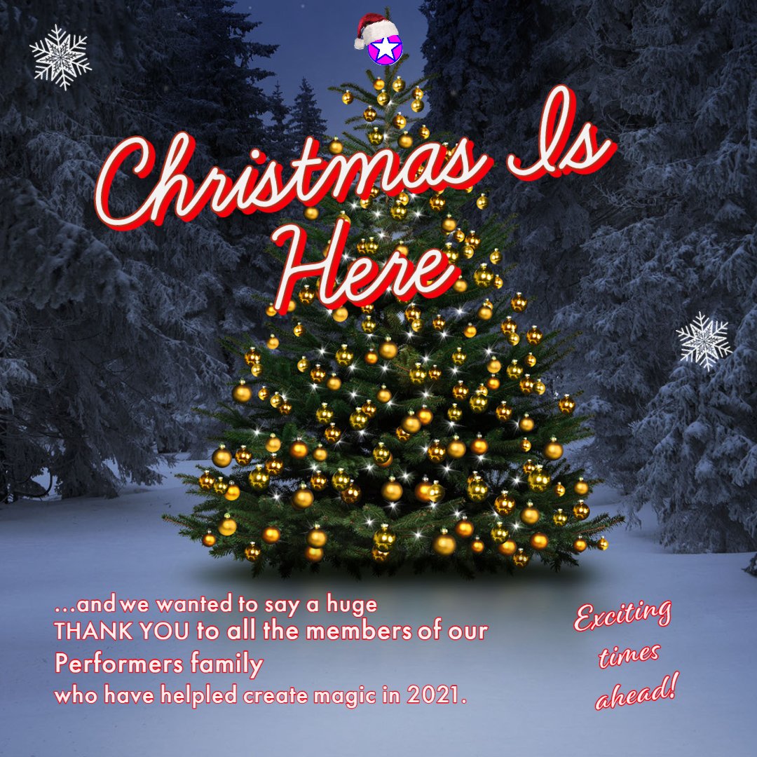 Performers tweet media