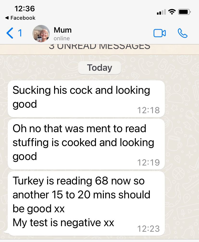 thepoolref's tweet image. Honestly from the wife’s mother to her this morning .. creased 😂😂 merry Christmas everyone 🎄😂