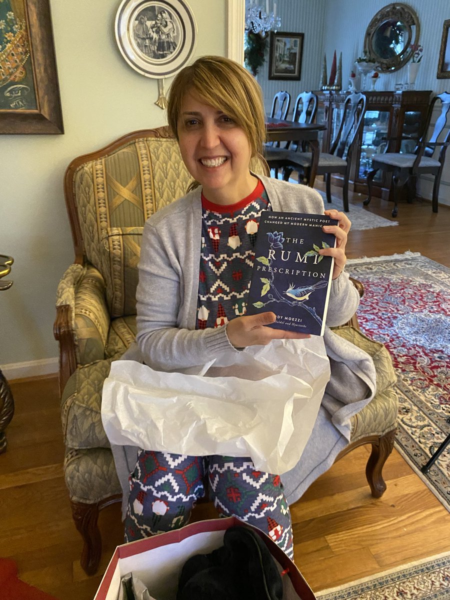 NShokrai's tweet photo. Look what Santa brought me ⁦@MelodyMoezzi⁩ can’t wait to read it https://t.co/ZuznPI792j