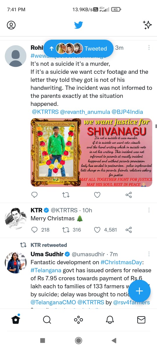 Rajeshr61495321's tweet photo. #wewantjusticeforshivanagu https://t.co/MD1unPZuXG