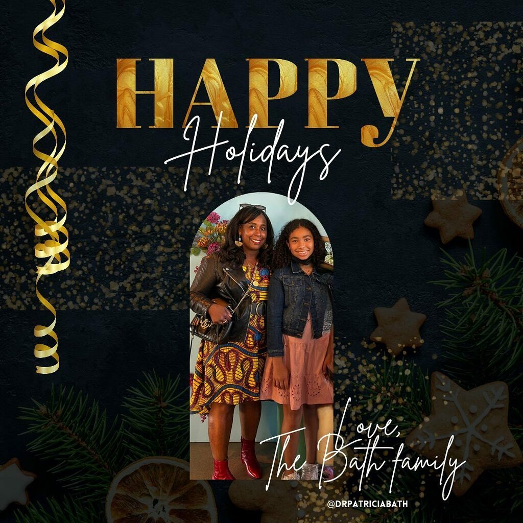 From our family to yours ❤️
_

#happyholidays2021  #drpatriciabath #stemfamily #scienceworld #blackgirlmagic instagr.am/p/CX6JG_VFEcc/