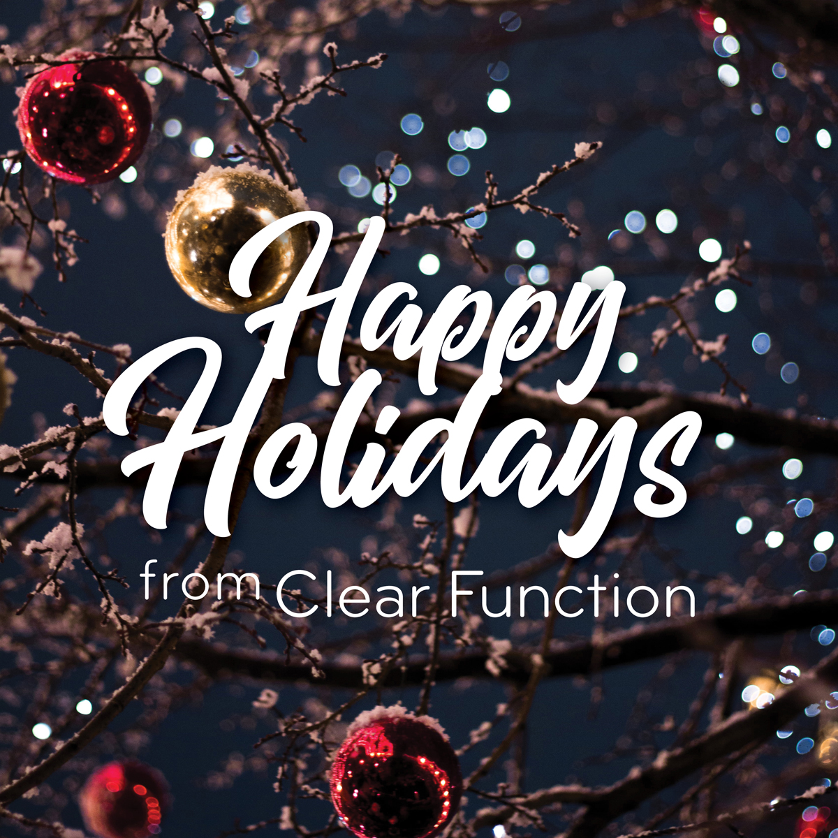 clearfunction's tweet image. Enjoy all the celebrations that today brings! From the Clear Function Team.