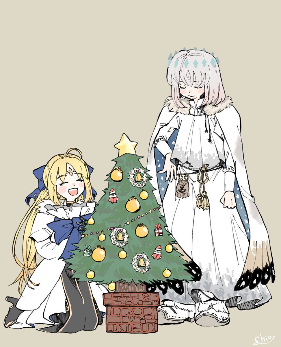 アルトリア・キャスター ,アルトリア・ペンドラゴン ,オベロン(Fate) 「クリスマス🎄オベキャ…

⭐️「オベロン!
来ましたよ、サンタさん!」

🦋」|塩のイラスト