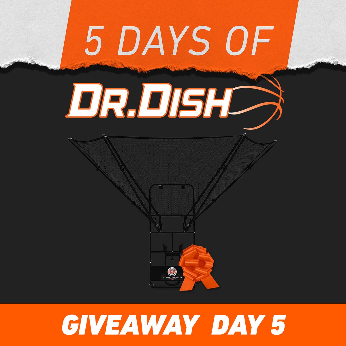 DAY 5️⃣ GIVEAWAY‼️ 

Happy Holidays! 🎄

On the final day of 5 Days of Dr. Dish we’re giving away ONE iC3 Shot Trainer to one lucky winner from Instagram OR Twitter. 

To enter,

1️⃣ Follow <a href="/drdishbball/">Dr. Dish Basketball</a>
2️⃣ Like and RT this tweet 

Gain more entries on Instagram (also <a href="/drdishbball/">Dr. Dish Basketball</a>)