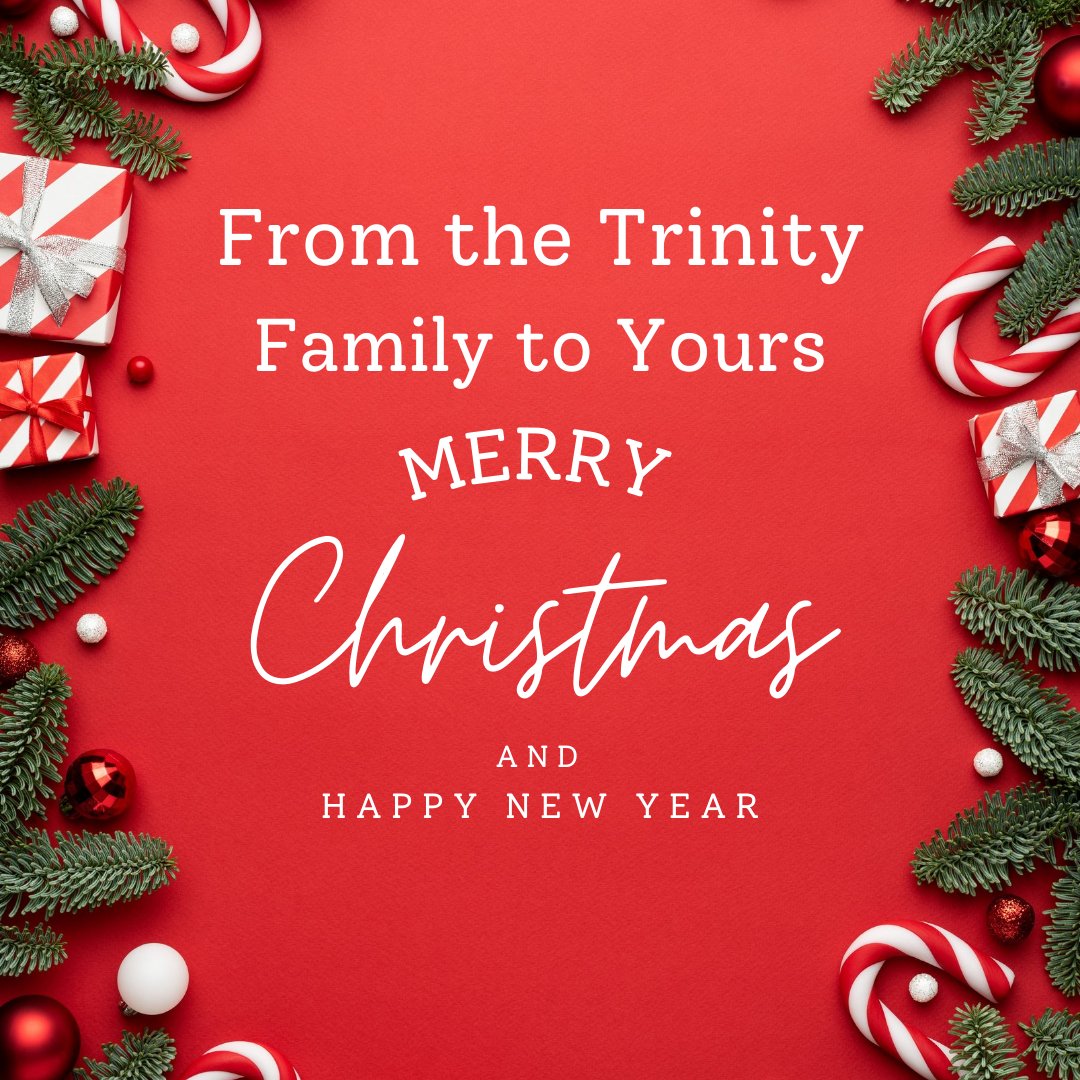 GoRocks's tweet photo. From the Trinity Family to Yours, Merry Christmas and Happy New Year! https://t.co/c3vPmKFeev