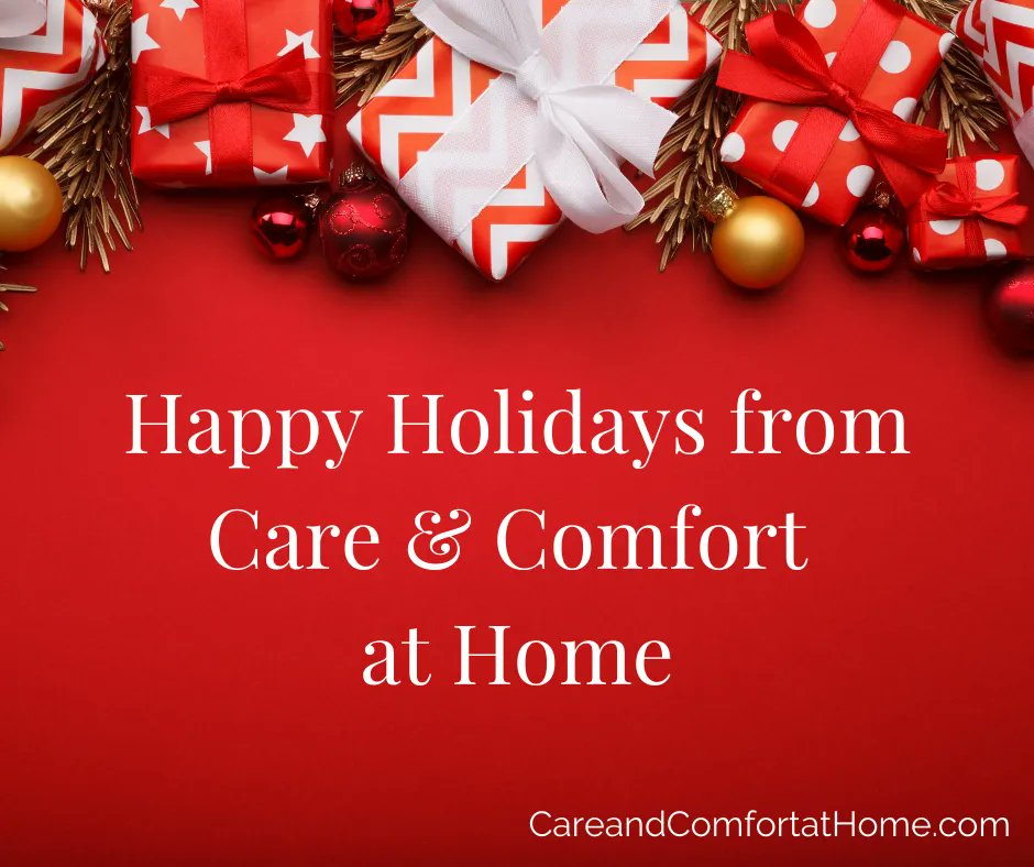 CareComfortHome's tweet photo. Wishing you all a very Happy Holidays! 🎄 #HappyHolidays2021 https://t.co/5x0GKvPSZb