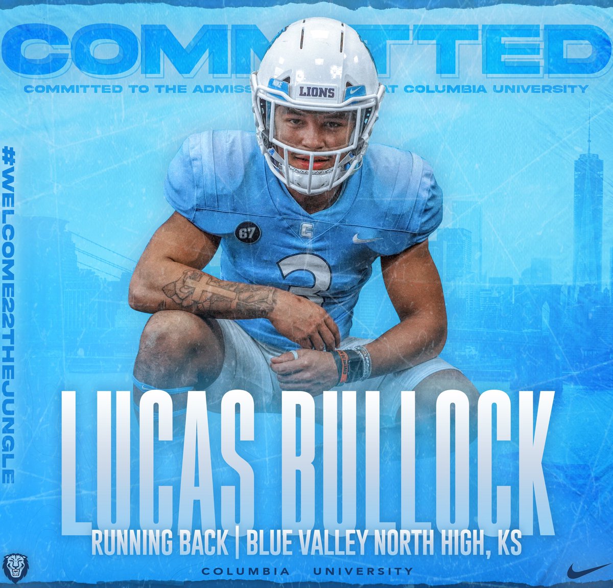 Amazingly blessed to be in this position. Thankful for it all and all praise to the man most high. Committed.