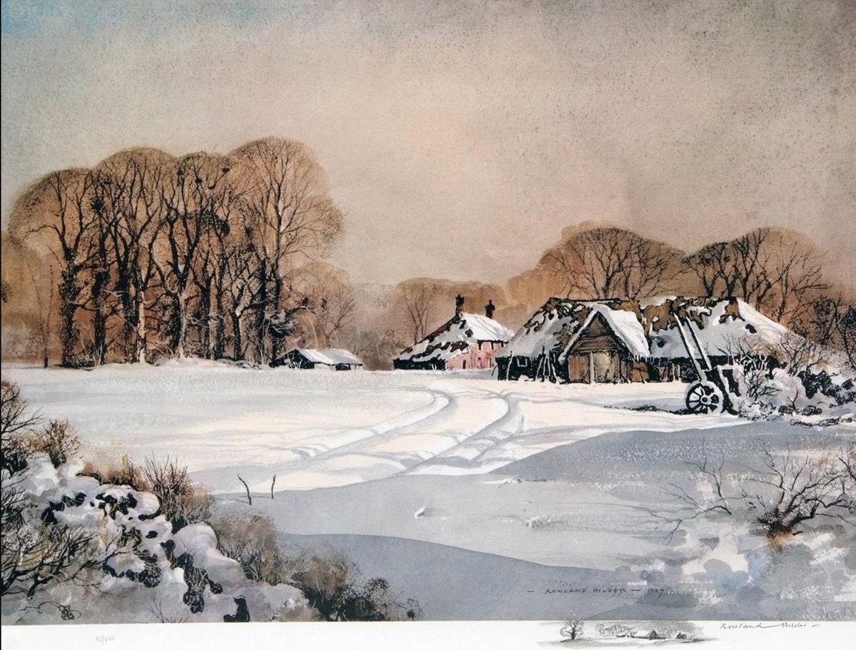 'First Snow' by Arkady Plastov (Russian, 1893-1972) 
Ivan Shishkin (Russian, 1832-1898), Frederic Church (American, 1826-1900) and Rowland Hilder (English, 1905-1993) 
--
#firstsnow #realistpainting #landscapepainting #snowscape #wintermagic