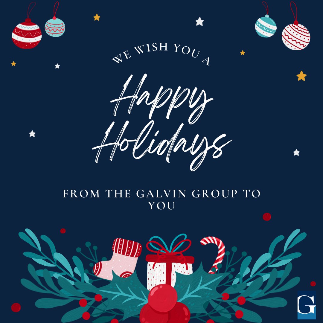 GalvinGroup's tweet photo. We Wish You A Happy Holidays 🎄

From The Galvin Group Team to You! https://t.co/i2YgAPMNUK