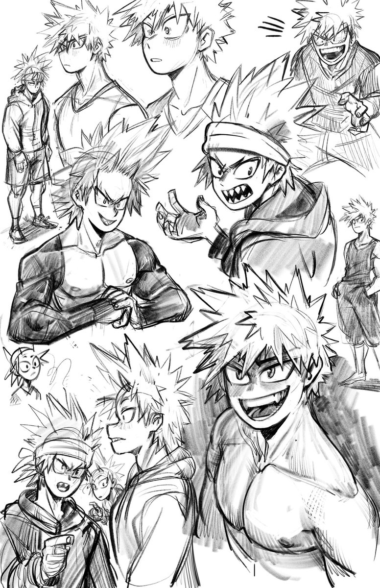 KRBK - sketch dump - I'm pretty happy with most of these ✨ 