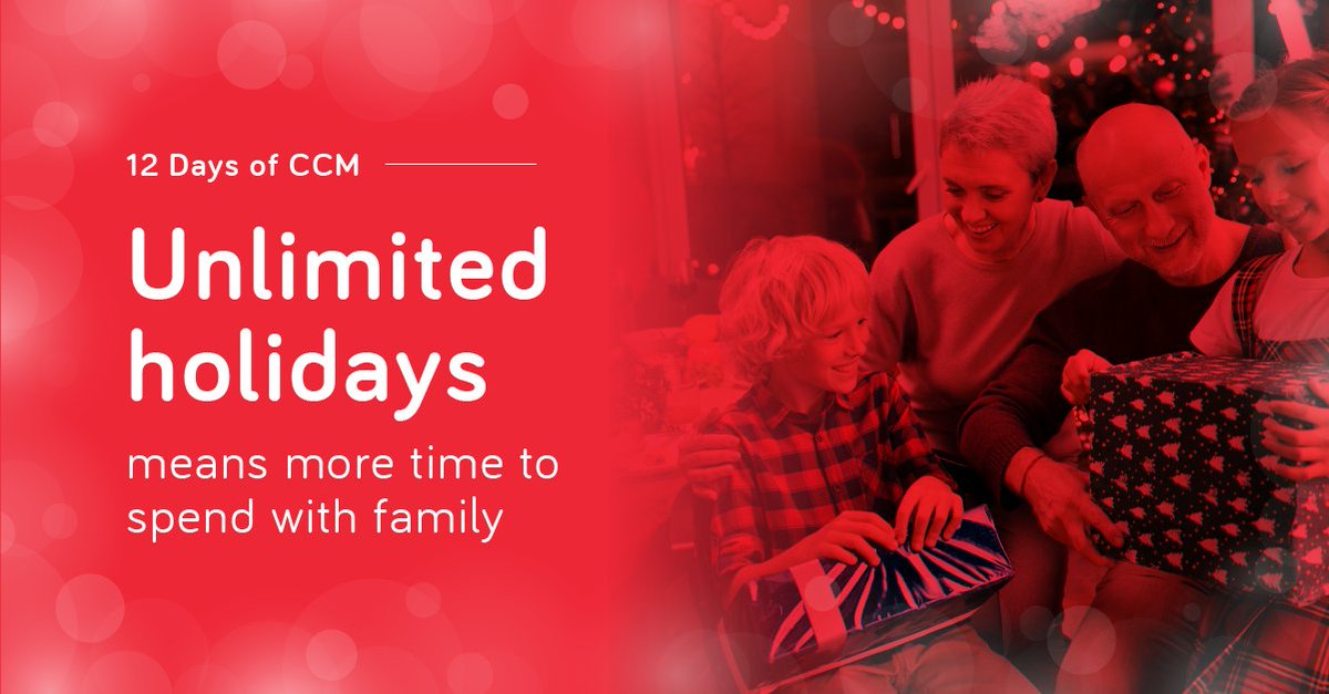 #MerryChristmas and #HappyHolidays 🎄

We're glad our staff has the flexibility to take as much holiday as they'd like to spend time around those they love.

From all the team at CCM, we hope you and your loved ones have the most wonderful time ❤️