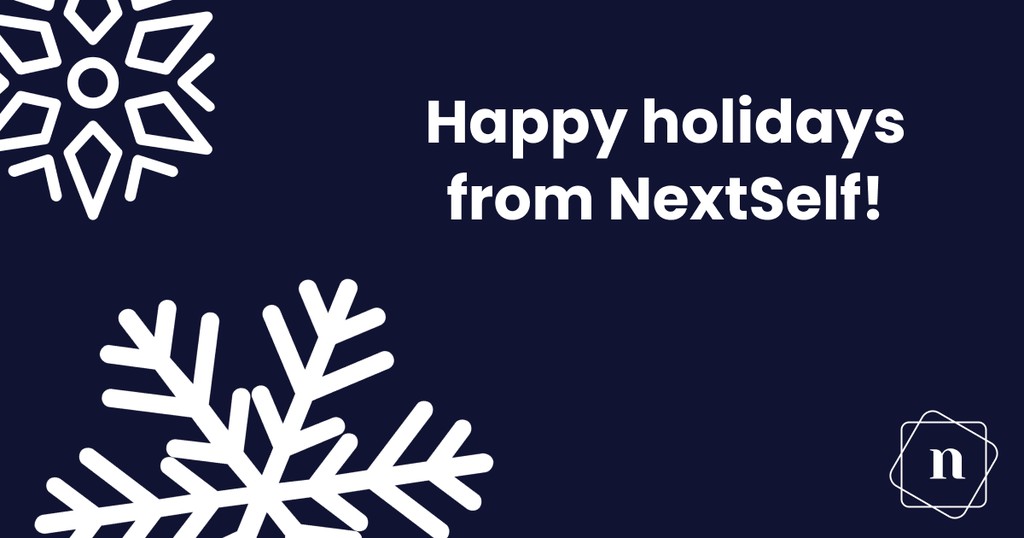 nextselfio's tweet photo. ❄️ Happy holidays from the NextSelf team! No matter what you celebrate, we hope your holiday season is filled with an abundance of joy and happiness.

#nextself #holidays #thankful #gratitude #christmas #personalgrowth #motivation #celebrations https://t.co/Dw1eZcQeoL