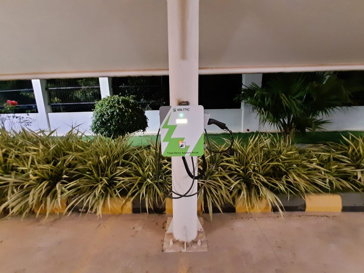 VoltticCharging's tweet photo. We have electrified one more corporate premises for EV ready. https://t.co/LSe2t0jKji