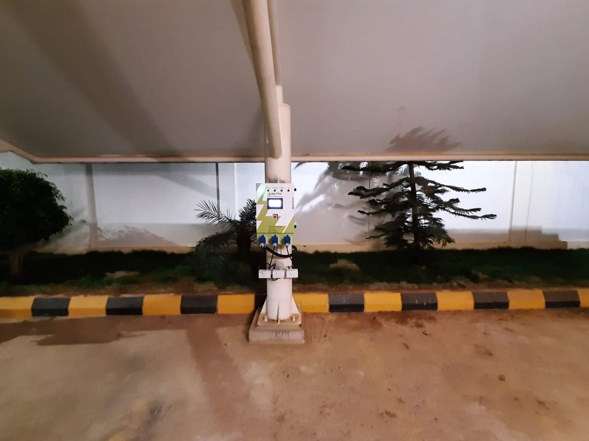 VoltticCharging's tweet photo. We have electrified one more corporate premises for EV ready. https://t.co/LSe2t0jKji