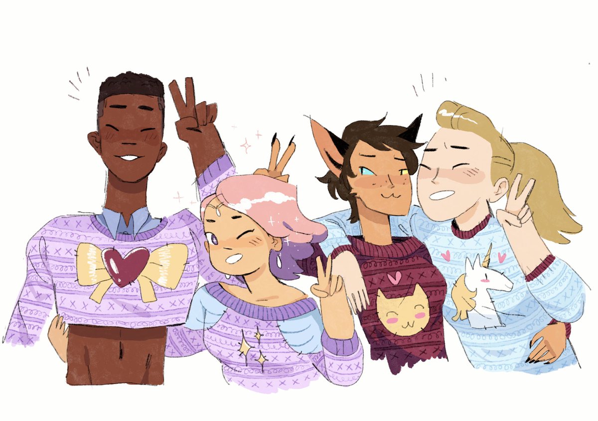 The Best Friend Squad wishes you a very cozy holiday!!