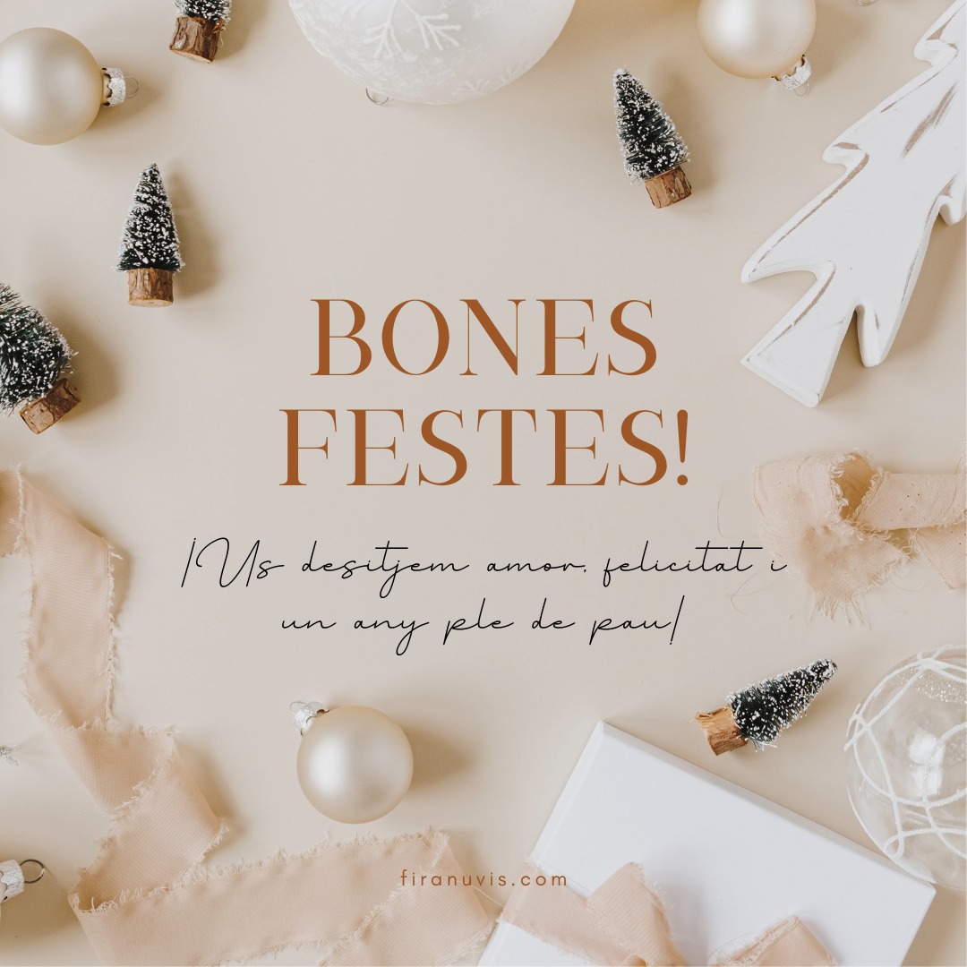 Des de l'equip de Fira Nuvis us fem arribar els millors desitjos per aquestes festes🎄
.
#bridaldesigner #coleccionnovias #modanovios #modanupcial #noviasdiferentes #noviasconestilo #bodasbarcelona