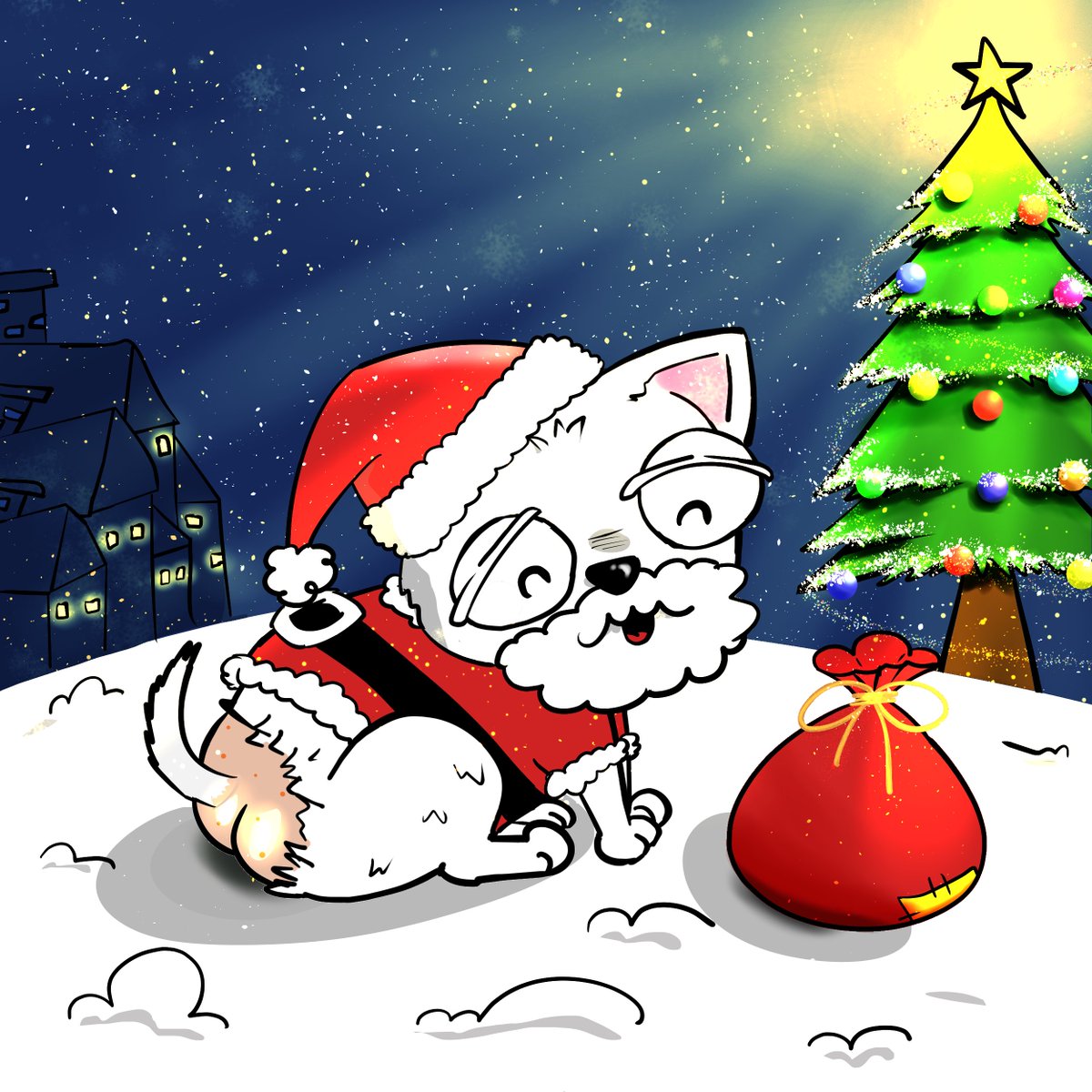 lucki_ry's tweet photo. 🔔Merry X'mas and a Happy New Drops🔔
😎We're back😎
Let the lights of X'mas guide you to success and prosperity and bring happiness and peace to your life! Merry X'mas to you all!

Our art >> https://t.co/vHV7qGdLsl

#NFT #NFTTHAILAND #ETH #opensea #NFTCommunity #evileyebrowdog https://t.co/lrcEyEGMBo