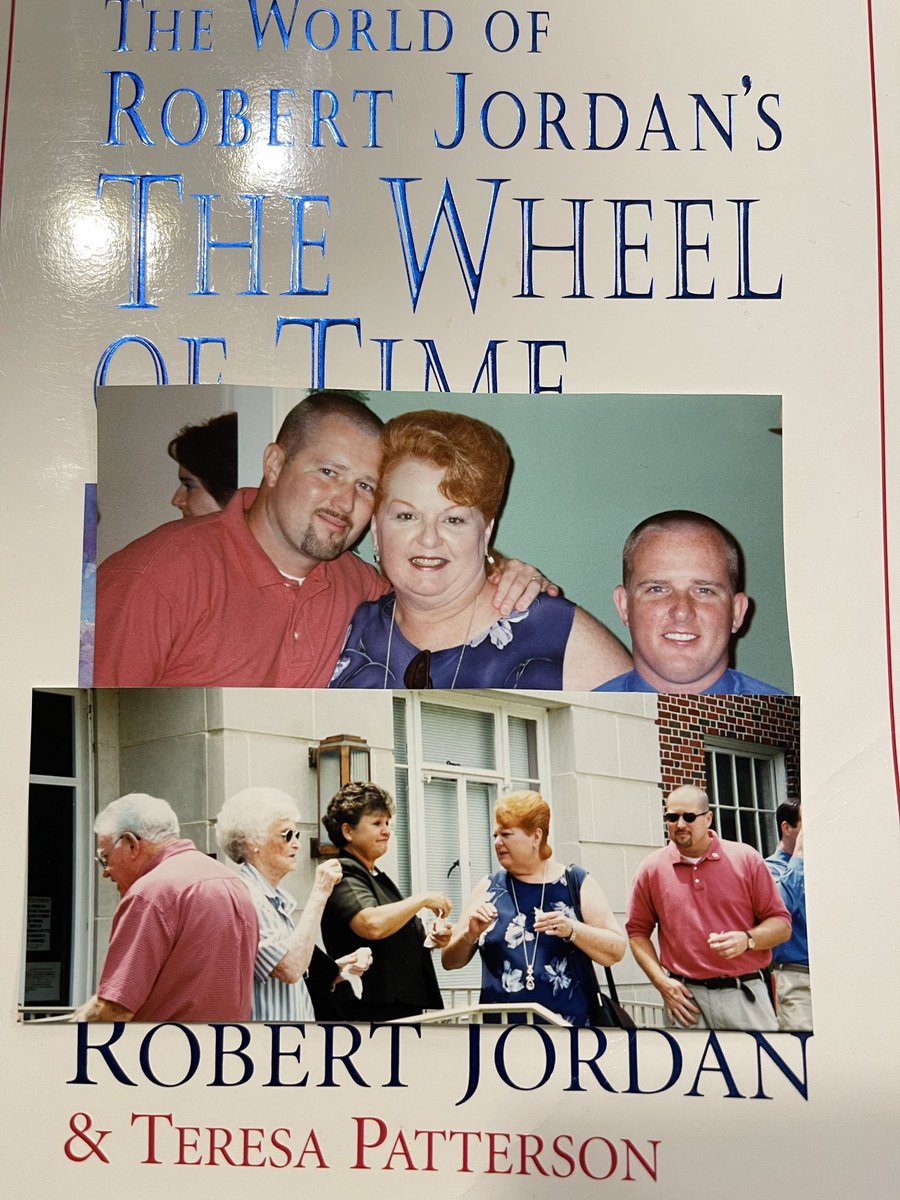 smreine's tweet photo. DO YOU KNOW THESE PEOPLE?

Hello #TwitterOfTime, I need help. I got my favorite Wheel of Time book for Christmas. It is a used copy, and there were two photos inside from June 2002. 

These look like lovely family photos. I want to get them back to the family.

Are they yours? https://t.co/K5F6T2To4N
