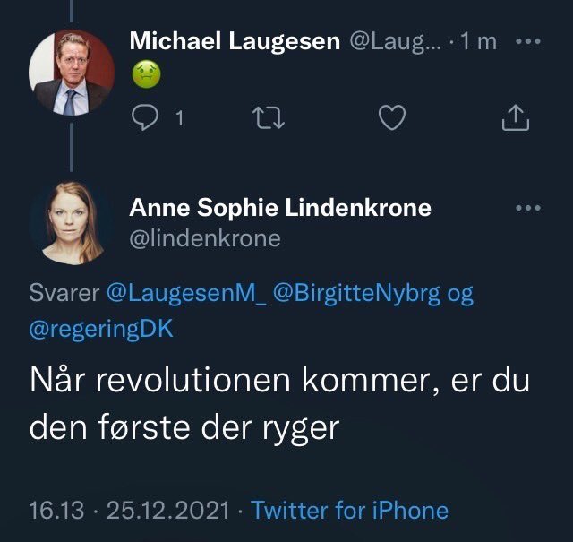 FNsmark's tweet image. Er trusler fra folkevalgte mod pressen det nye status quo i #dkpol? @lindenkrone har slettet dette tweet til Ekspress’ chefredaktør - men vil der være handling bag ordene? Læs min feature om de kommende medieforhandlinger i Ekspressen i morgen #dkmedier