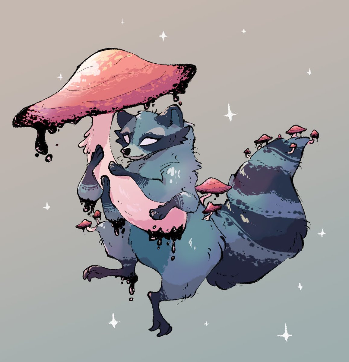 RhubarbRaptor's tweet photo. I did @/leafslug's draw this in your style https://t.co/mp7CduhylM